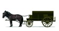 [V7203] Horses-Drawn Ammunition Supply Wagon ( German Type)