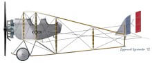 [A213] CAUDRON G-III Anzani engine